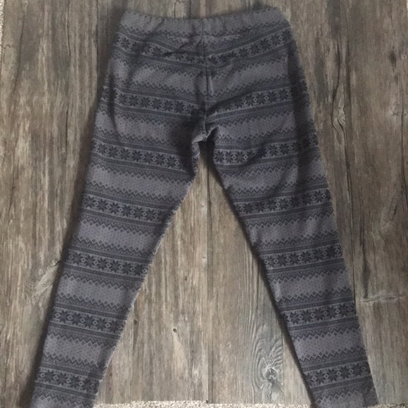FIREFLY Fairisle Grey/Black Leggings - Picture 2 of 7